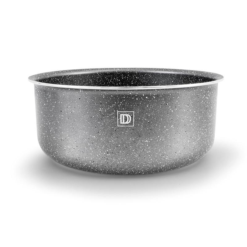 Алюминиевая кастрюля с антипригарным покрытием 20 см Tfi Genesis Grey Durand Dupont