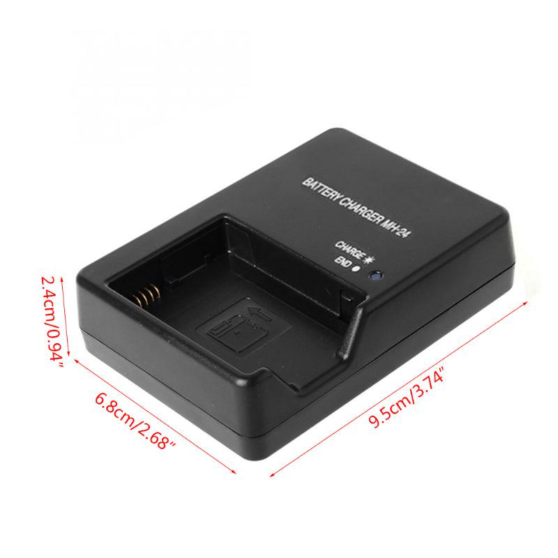 Зарядное устройство для камеры MH-24 для Nikon En-el14 P7100 P7000 D3100 D5200 D5100 D3200 D3300 D5300 P7000 P7800 литиевая батарея MH-24 EU Plug