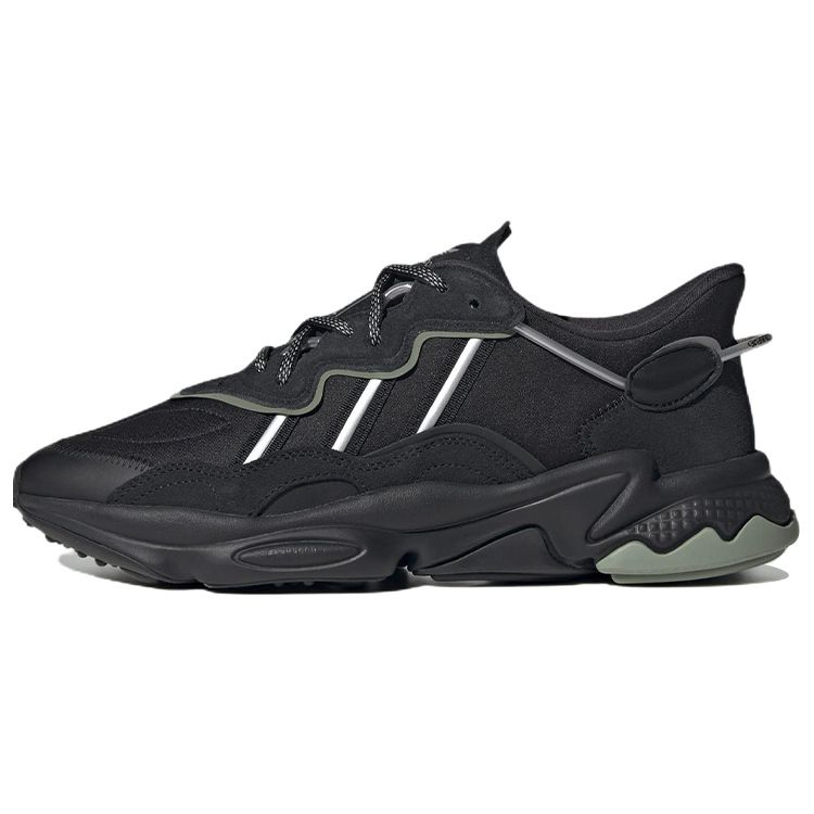Кроссовки унисекс adidas Ozweego Black Silver Metallic Core-Black HP6336 37⅓