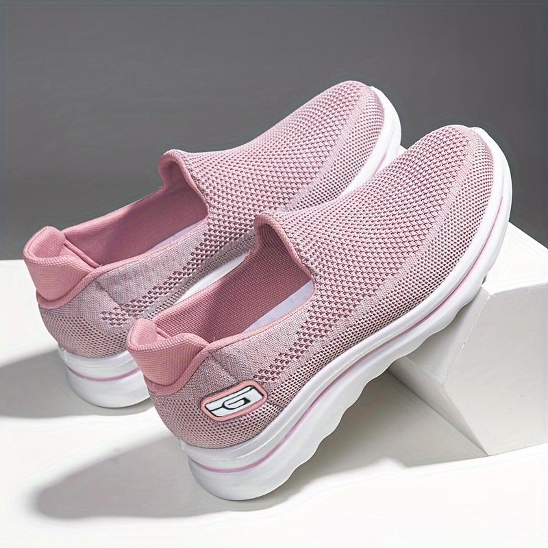Comfortable Soft Sole Slip-On Sneakers - Fashion Sneakers with Breathable Low Lightweight and Casual Style for Daily Walking and Leisure Activities 36 чёрный