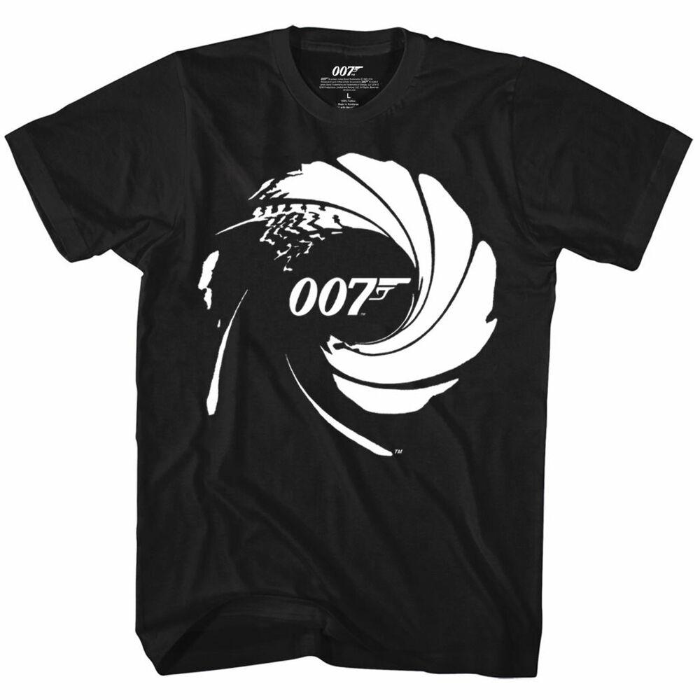 Футболка унисекс с логотипом James Bond 007 Barrel Gun S