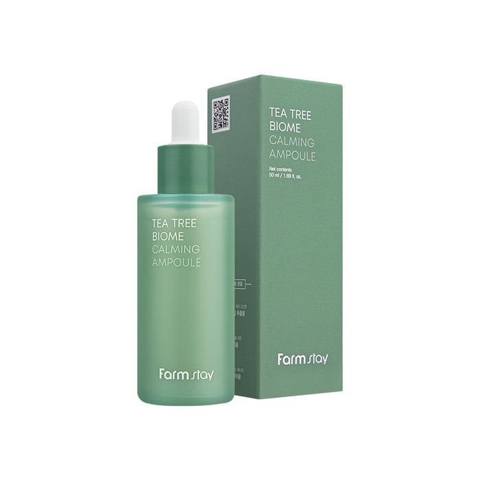 Антивозрастной уход FARM STAY Tea Tree Biome Calming Ampoule 50ml (3 варианта) 1pcs