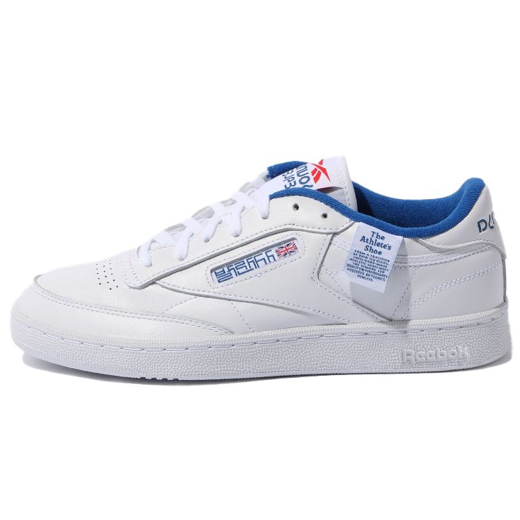 Reebok Club C 85 Balansa Белые кроссовки унисекс Синий Красный GX6038 38.5