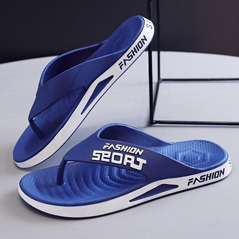 Мужские противоскользящие шлепанцы Tide Leisure Summer Cool Тапочки Пляжные сандалии 44 серый