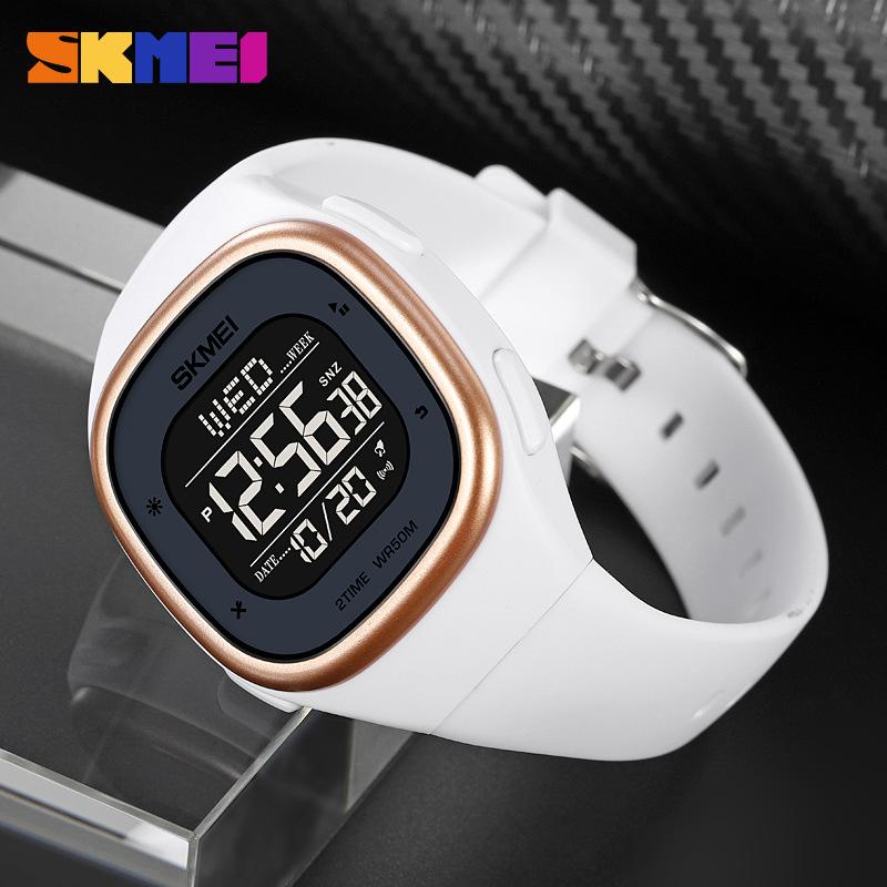 Moment Beauty Single Display Multifunction Electronic Watch 2137 Sports Water Student Watch Outdoor Electronic Luminous Watch