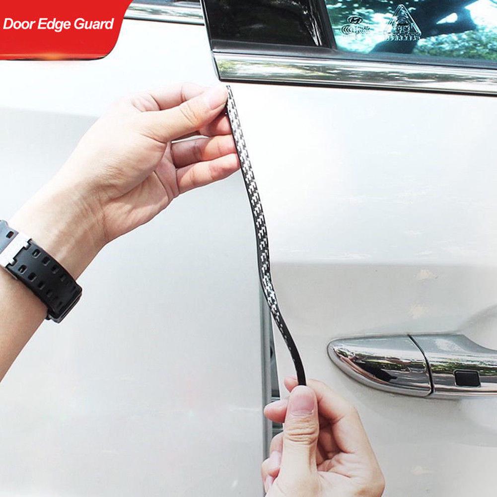 Yousheng Anti-Scratch Trim Strip Protector Sticker 5m Universal Car Door Edge U Shape серебряный