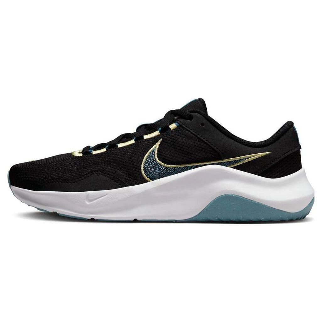 Женские кроссовки Nike Legend Essential 3 Next Nature Black Aqua Lemon Lemon-Chiffon White Noise-Aqua DM1119-006 35.5