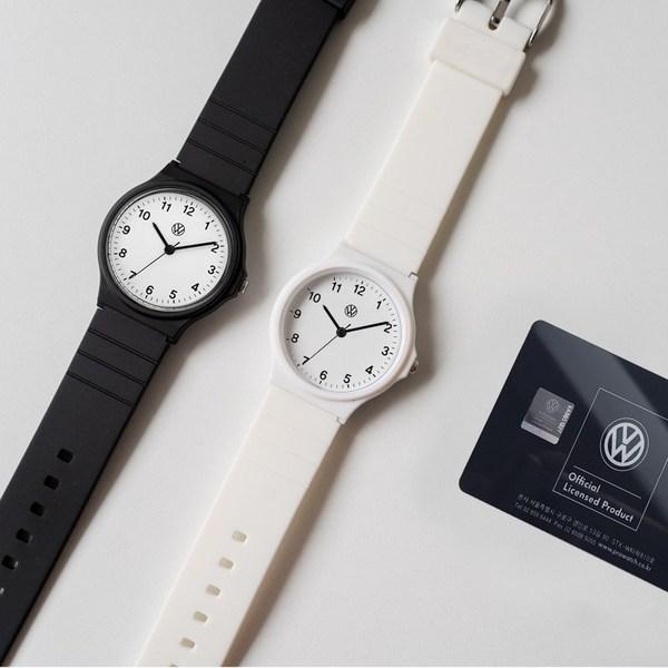[Volkswagen] Простые уретановые часы VW-ART 2 типа