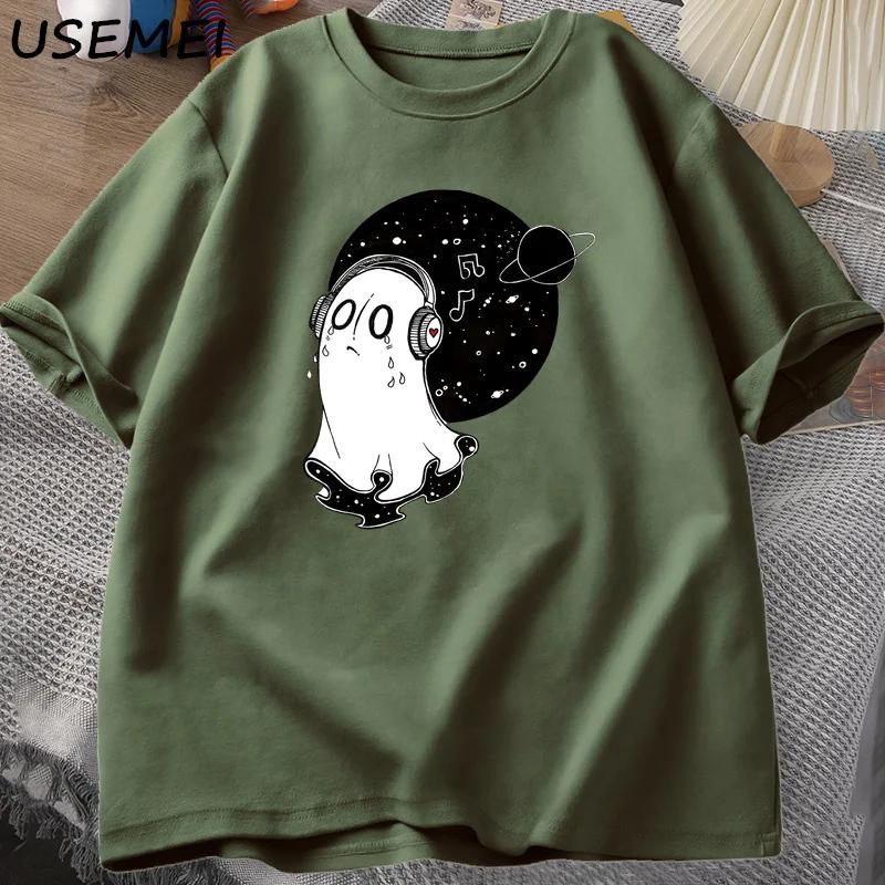 Футболка Napstablook Undertale унисекс унисекс хлопковая футболка с коротким рукавом летняя одежда унисекс в стиле Харадзюку топ с круглым вырезом свободного покроя уличная одежда L