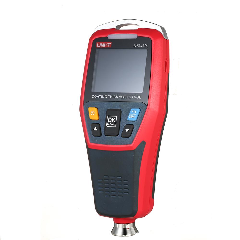 UNI-T UT343D Цифровой измеритель толщины покрытия с функцией USB-данных Автомобильный детектор