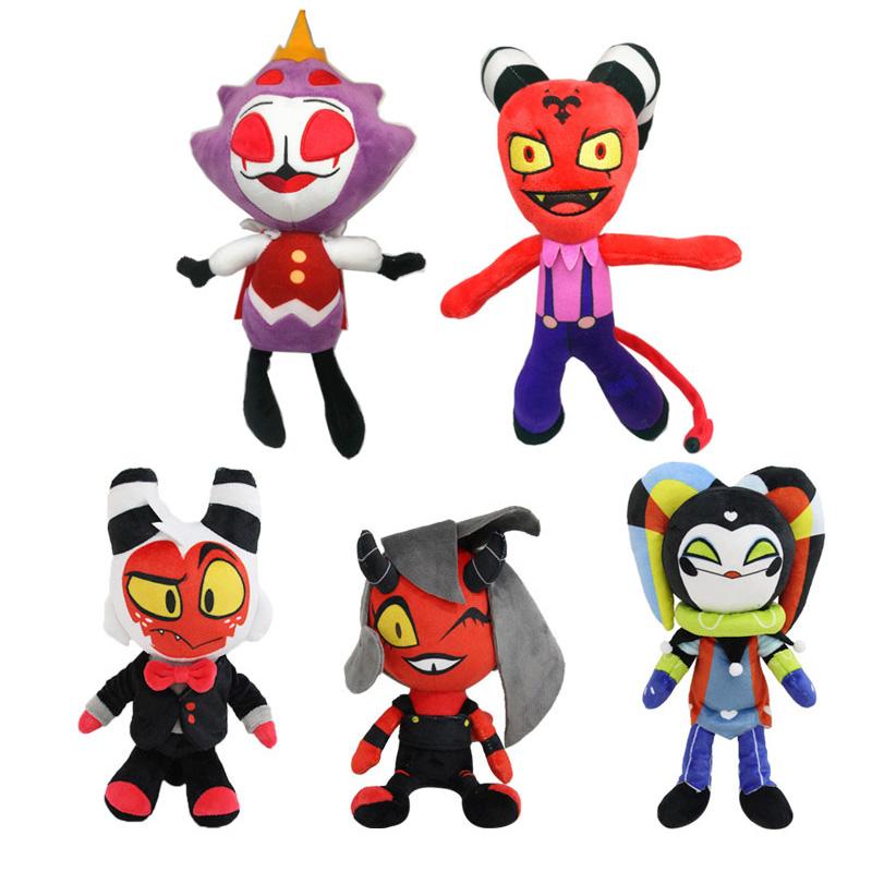 Плюшевые куклы Helluva Boss, игрушки, мягкая анимация, Helluva Boss S2 Stolas Blitzo Fizzarolli Moxxie Millie, плюшевые игрушки, куклы, подарки для фанатов Stolas-28m