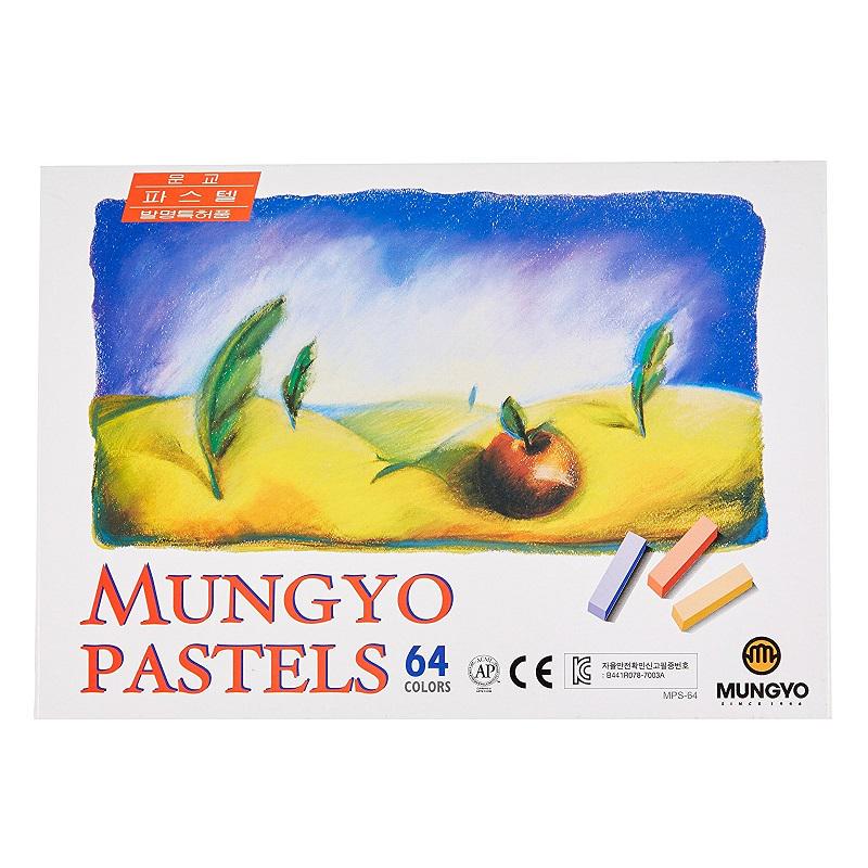 Mungyo Non Toxic Mungyo Soft Pastel Набор из 64 квадратных мелков разных цветов