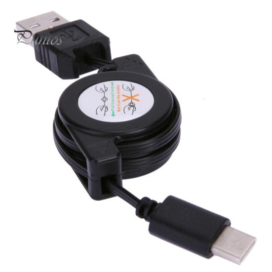 Выдвижной телефон для синхронизации данных Type-C, зарядный кабель USB 3.1, шнур для Android iOS