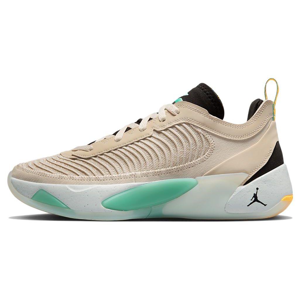 Air Jordan Jordan Luka 1 Next Nature PF Light Orewood Коричневые мужские кроссовки Light-Menta Black Barely-Green DR9829-130 40.5