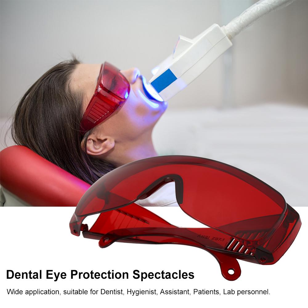 Стоматологические очки Augenschutz Brille Red Goggle Brille Augenschutz Light Отбеливание УФ красный