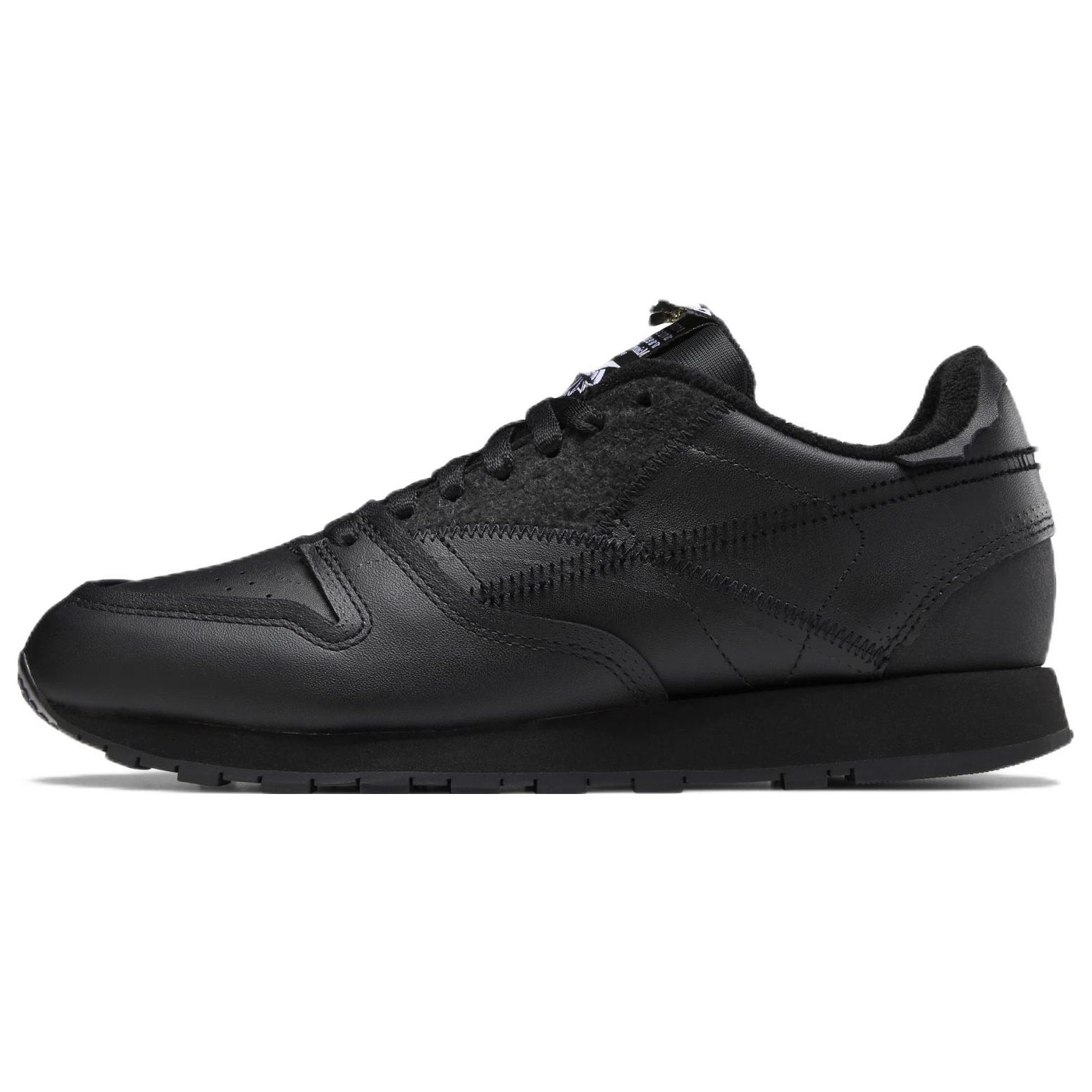 Reebok Maison Margiela x Classic Leather Memory Of — Черные кроссовки унисекс Footwear-White GW5014 36