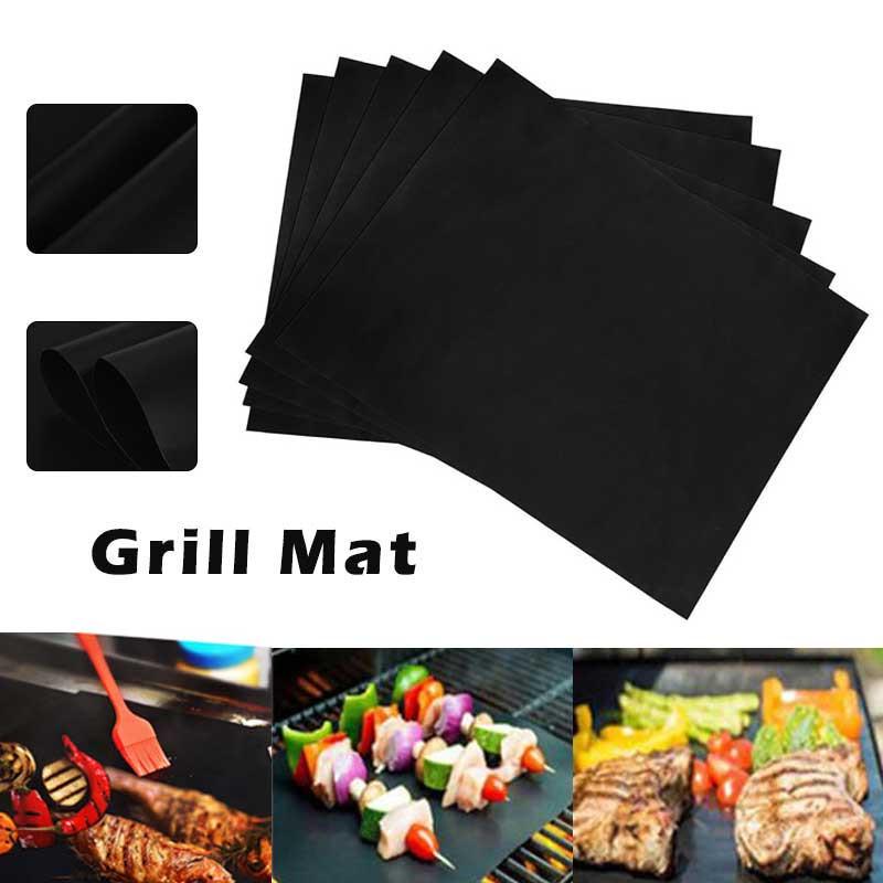 Бумага для выпечки  Joom 10 шт. антипригарный коврик для барбекю Magic Grill, идеально подходящий для выпечки на газе, термостойкий 2pcs