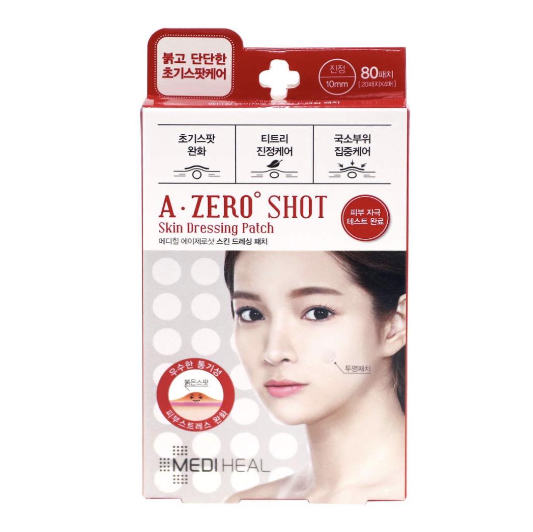 Уход за проблемной кожей  Joom MEDIHEAL A Zero Shot Dressing Patch / Clear Acne Pimple Spot Patch 80Patches (Наклейка под пятно под макияж для прыщей)