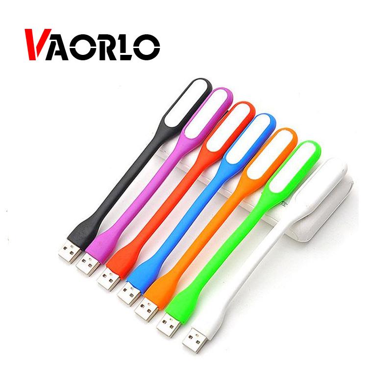 USB светильники  Joom VAORLO USB-светодиодная вилка и мини-светильник для чтения компьютера и портативного аккумулятора Power Bank чёрный