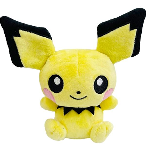 Герои мультфильмов и фильмов Кукла-кольцо Pokemon Pichu, разные цвета, 13 см, Популярные игрушки для корейских детей