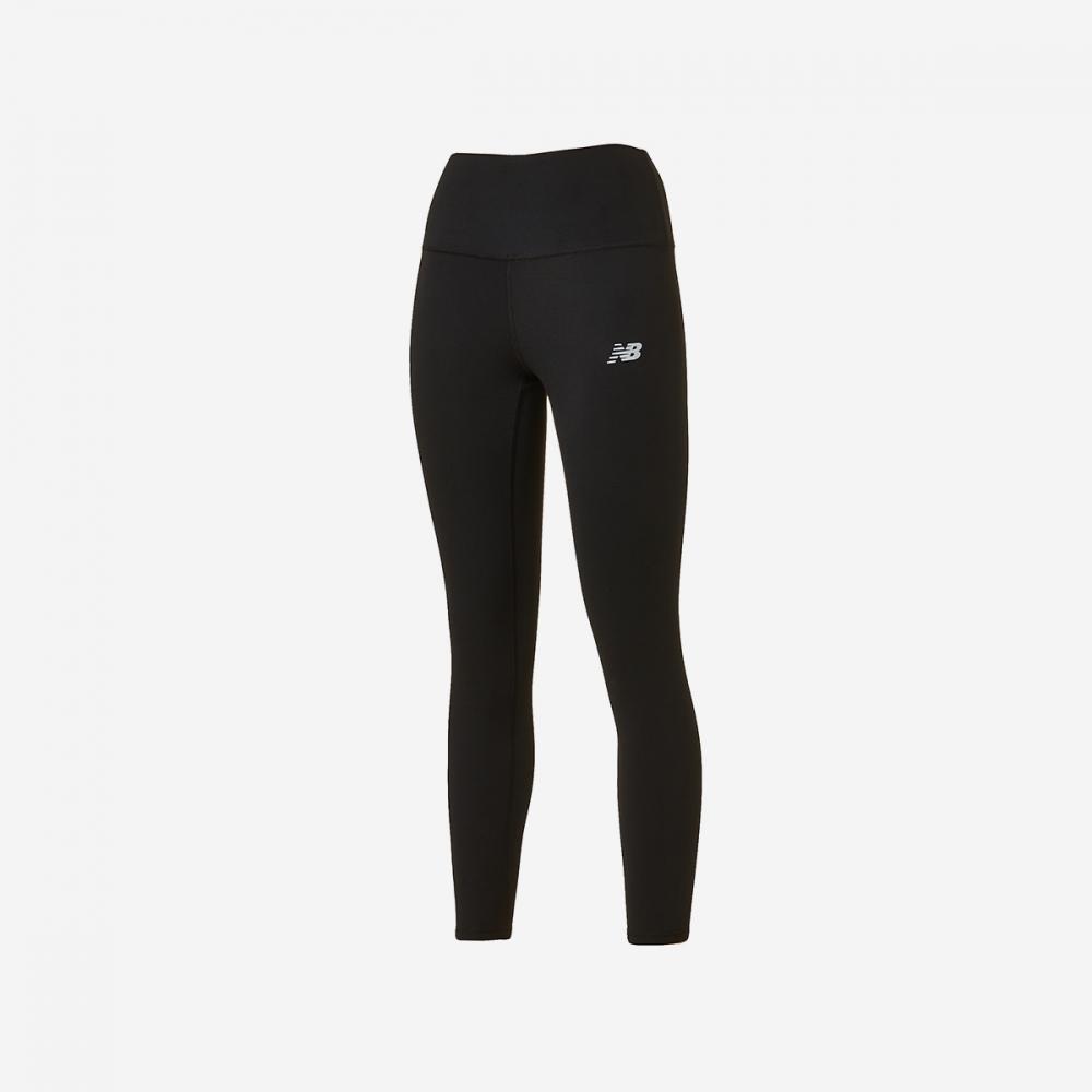 Женские леггинсы с высокой талией New Balance NBNSEBP092 19, черные XS