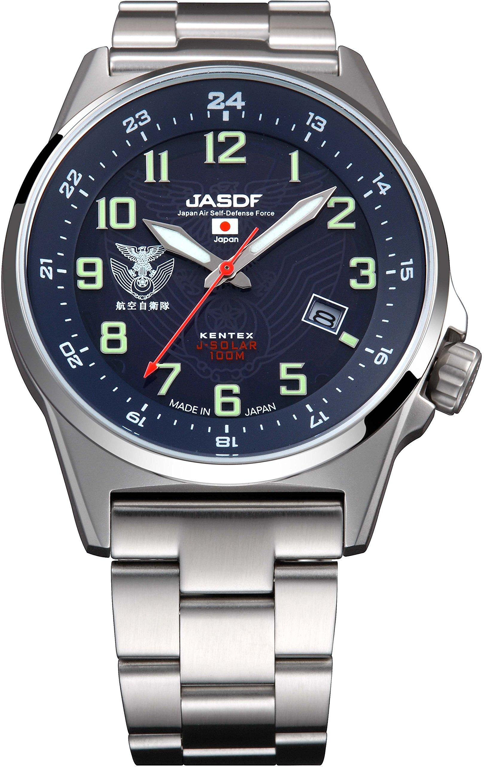 [KENTEX] Часы JSDF STANDARD Solar Air Self-Defense Force Модель Military S715M-05 Silver