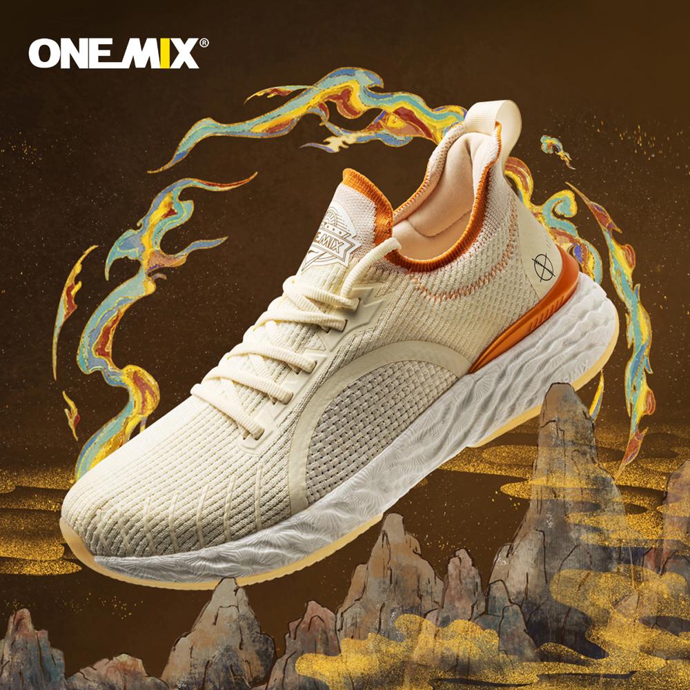 ONEMIX профессиональные кроссовки для бега, мужские спортивные уличные кроссовки для женщин, спортивная обувь, прогулочные кроссовки 41 falu красный