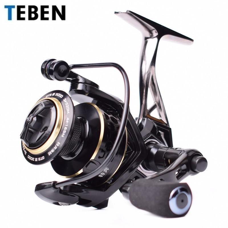 TEBEN GTS III 9BB Max Drag 12-20 кг солоноватая металлическая рыболовная катушка для спиннинга левая правая рука 2000 Series