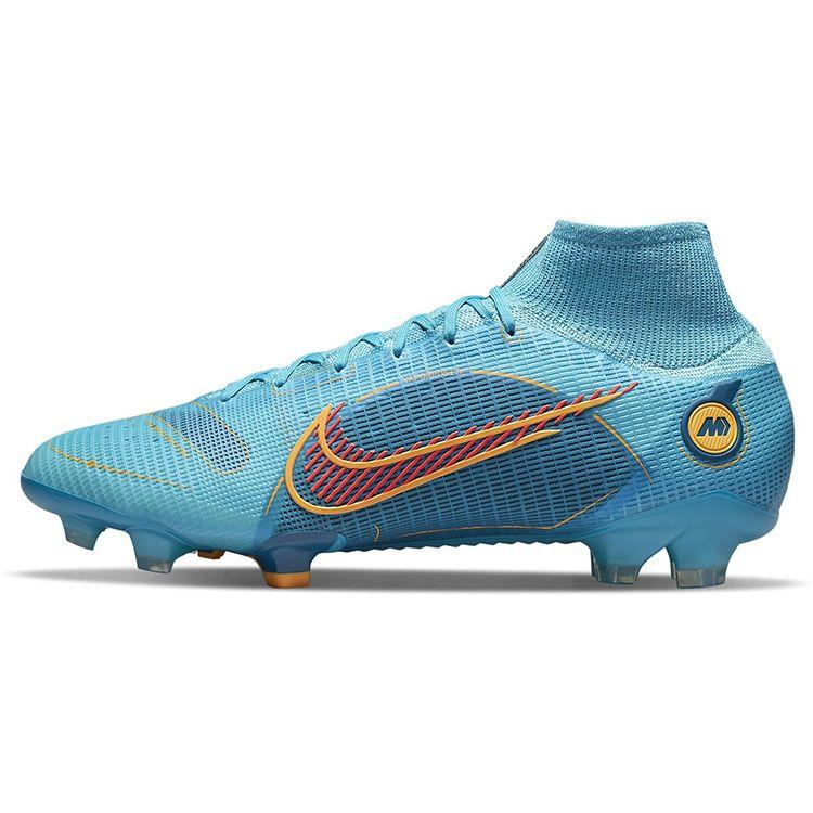 Мужские кроссовки Nike Mercurial Superfly 8 Elite FG Blueprint Pack Chlor-Blue Marina Laser-Orange DJ2839-484 45