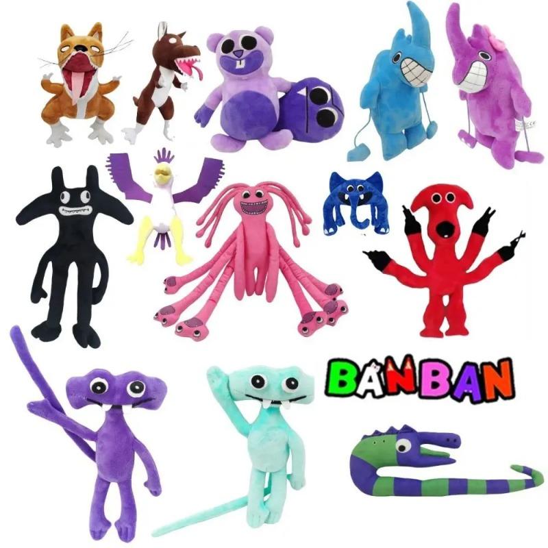 111 типов Banban 1, 2, 3, 4, 5, 6, плюшевые куклы, Garden Of Banban, плюшевые игрушки, Doom Doom Fairy Ururoo, стикер для объятий, детский рождественский подарок белый