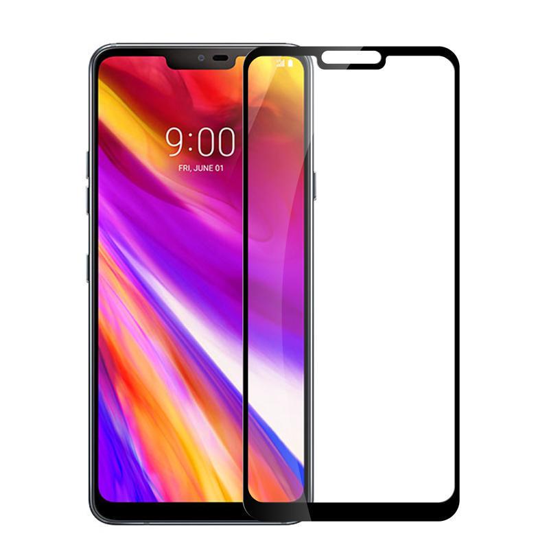 2.5D закаленное стекло с полным покрытием для LG K40 K51 K61 G7 Q7 Q70 K12 Plus K50S K8 K10 (2018) Stylo 4 Защитная пленка для экрана For LG Stylo 4 чёрный