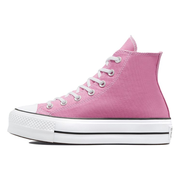 Converse Chuck Taylor All Star Lift High Magic Flamingo Женские кроссовки Розовый Черный 571631C 35