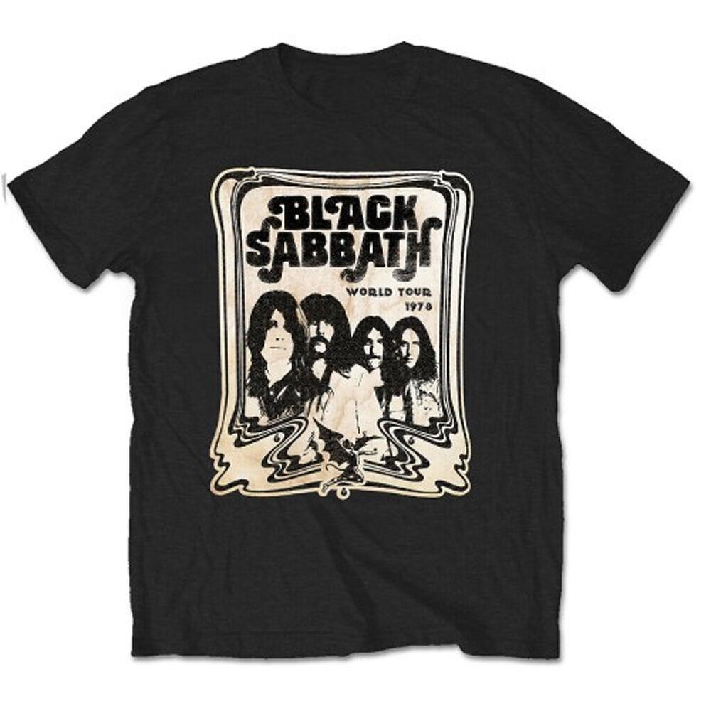 Футболка унисекс Black Sabbath World Tour 78 S