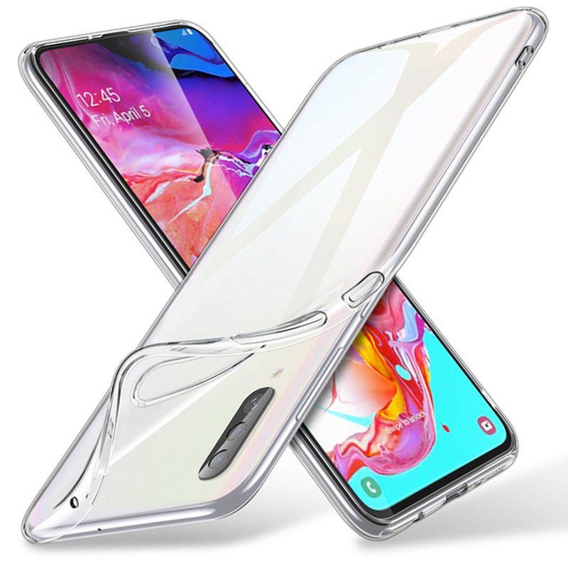 Мягкий чехол из ТПУ для Apple iPhone Huawei Honor Samsung Galaxy XiaoMi RedMi Sony Oneplus Прозрачный чехол Huawei Y6 2019 белый