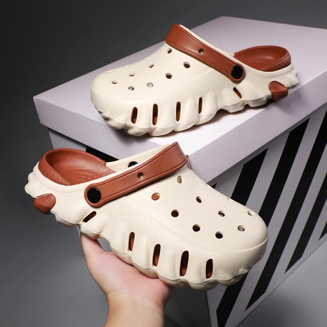 Летние мужские и женские кроссовки EVA Solid Beach Sneakers Shoes Outdoor Garden Non-Slips Couple Fashion Casual Soft Sandals 30-31