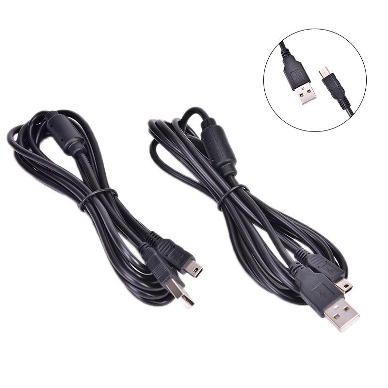 Кабель для зарядного устройства контроллера PSP PS3, 1,8 м, от Playstation 3 A до MINI B USB 2.0