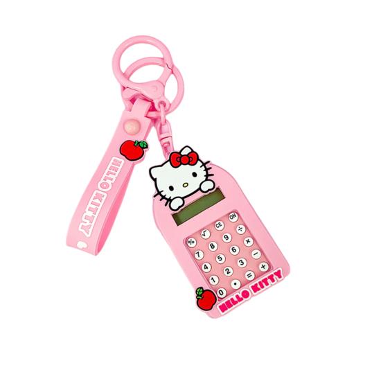 Оригинальный брелок-калькулятор Sanrio, Hello Kitty mini, 1 шт., популярный персонаж в Корее