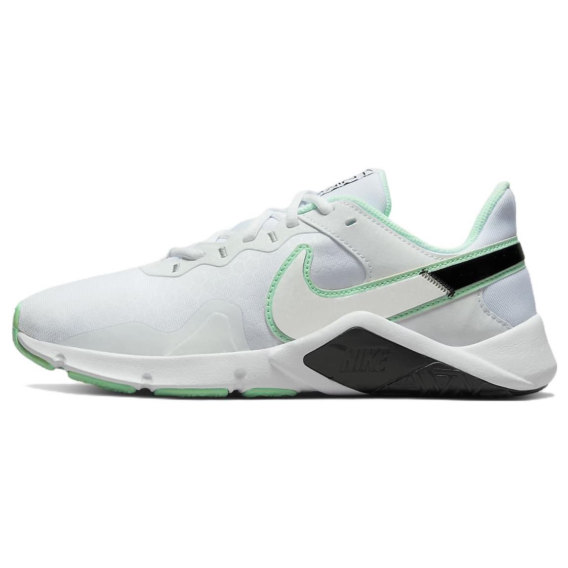 Женские кроссовки Nike Legend Essential 2 White Mint Foam черный металлик-серебристый CQ9545-102 37.5