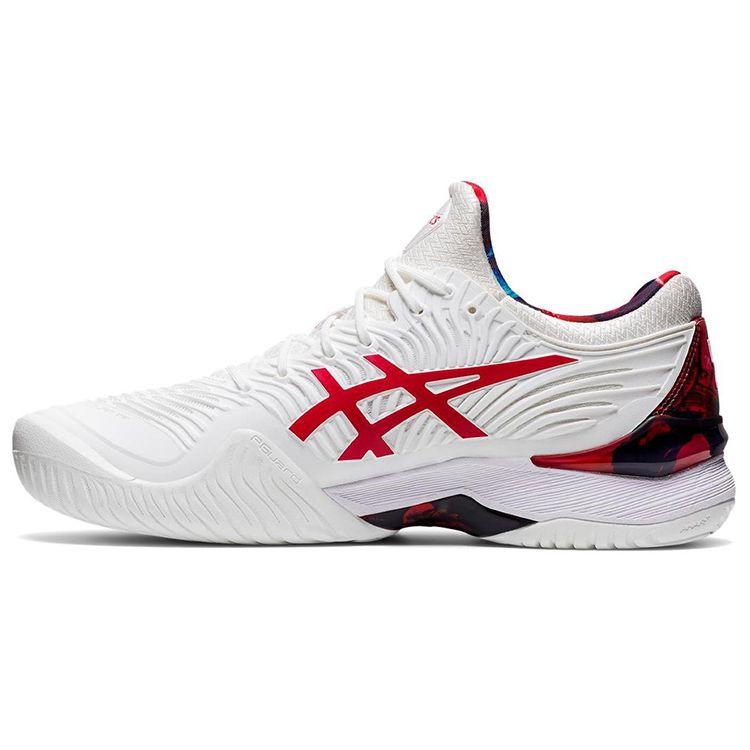 ASICS Court FF Novak LE Белые классические красные мужские кроссовки 1041A202-110 45