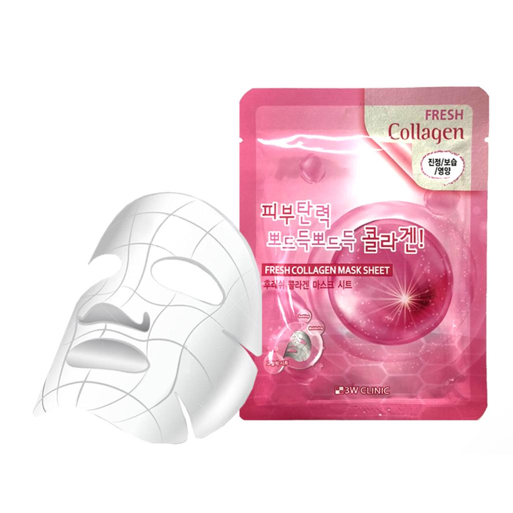 Тканевая маска Fresh Collagen 3W CLINIC (3 варианта) #10 Sheets