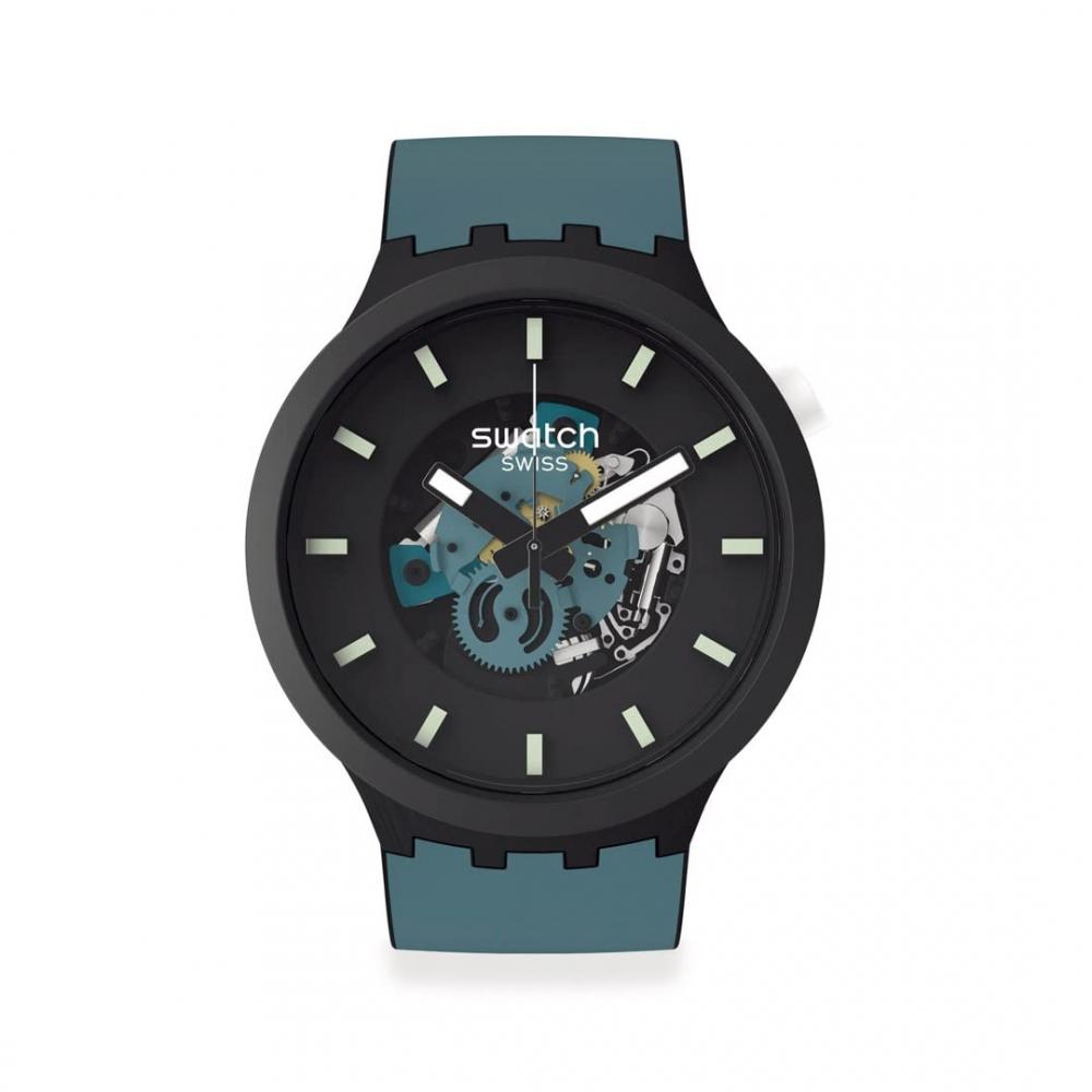 [Swatch] Часы Swatch NIGHT TRIP BIG BOLD SB03B107 Черный