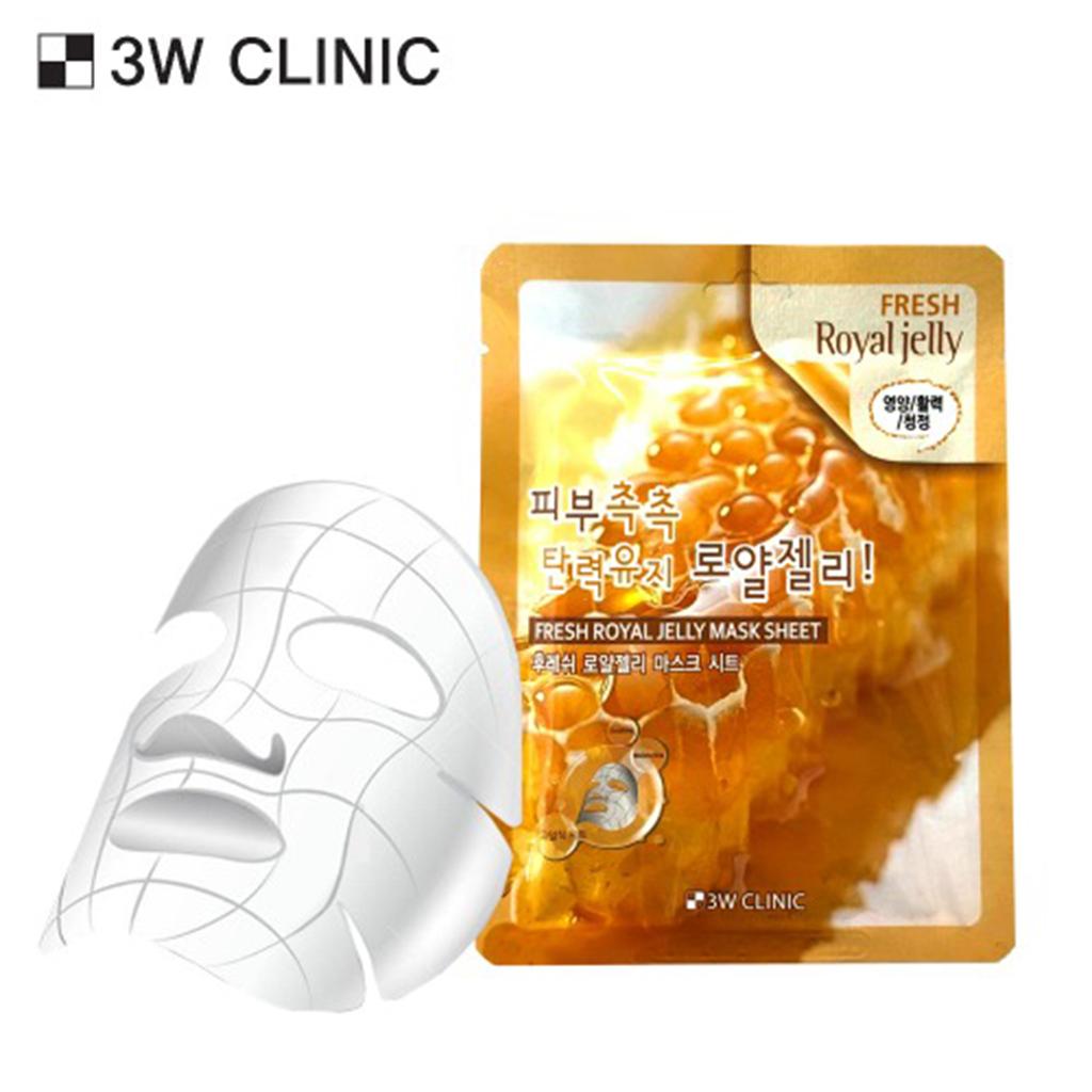 Тканевая маска Fresh Royal Jelly 3W CLINIC (3 варианта) #10 Sheets