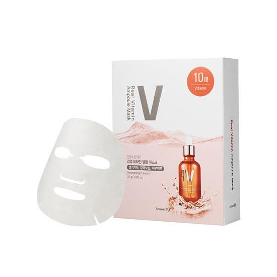 ANSWER19 + Real Vitamin Ampoule Mask 10 листов (25 г)