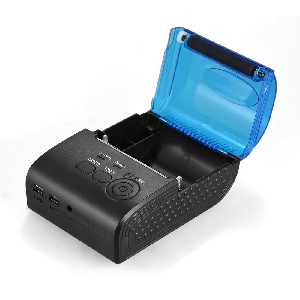 POS-5805DD Портативный мини-58 мм беспроводной USB-термопринтер для чеков и билетов POS-печать для iOS US Plug