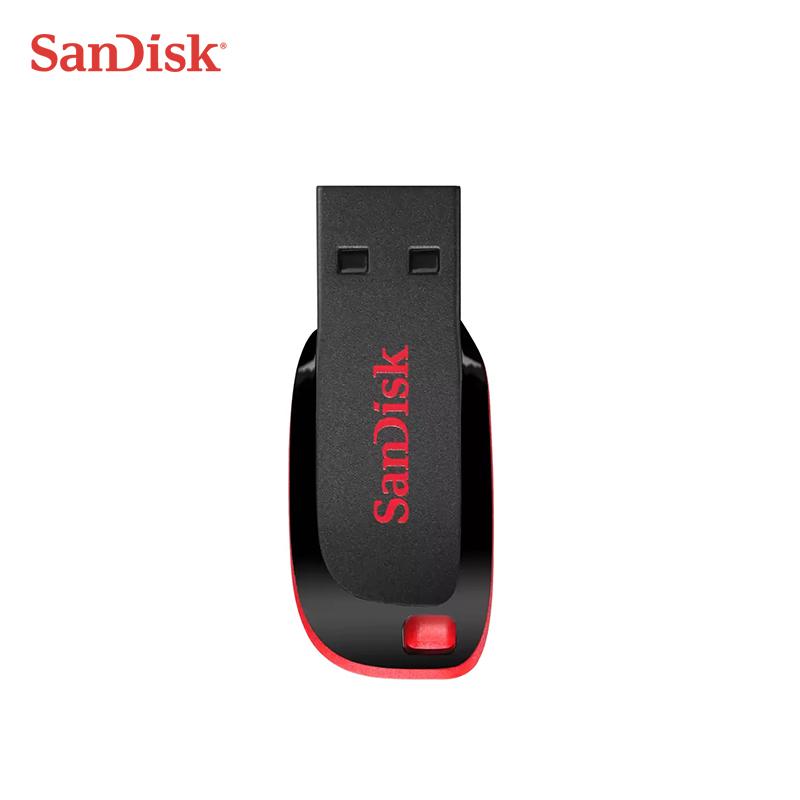 Флэш-накопитель Sandisk Cruzer Blade USB2.0 8–128 ГБ 16GB