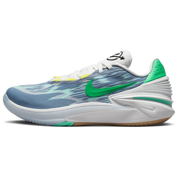 Кроссовки унисекс Nike Air Zoom GT Cut 2 EP Leche Blue Green Glow Ashen-Slate Green-Shock DJ6013-403 37.5