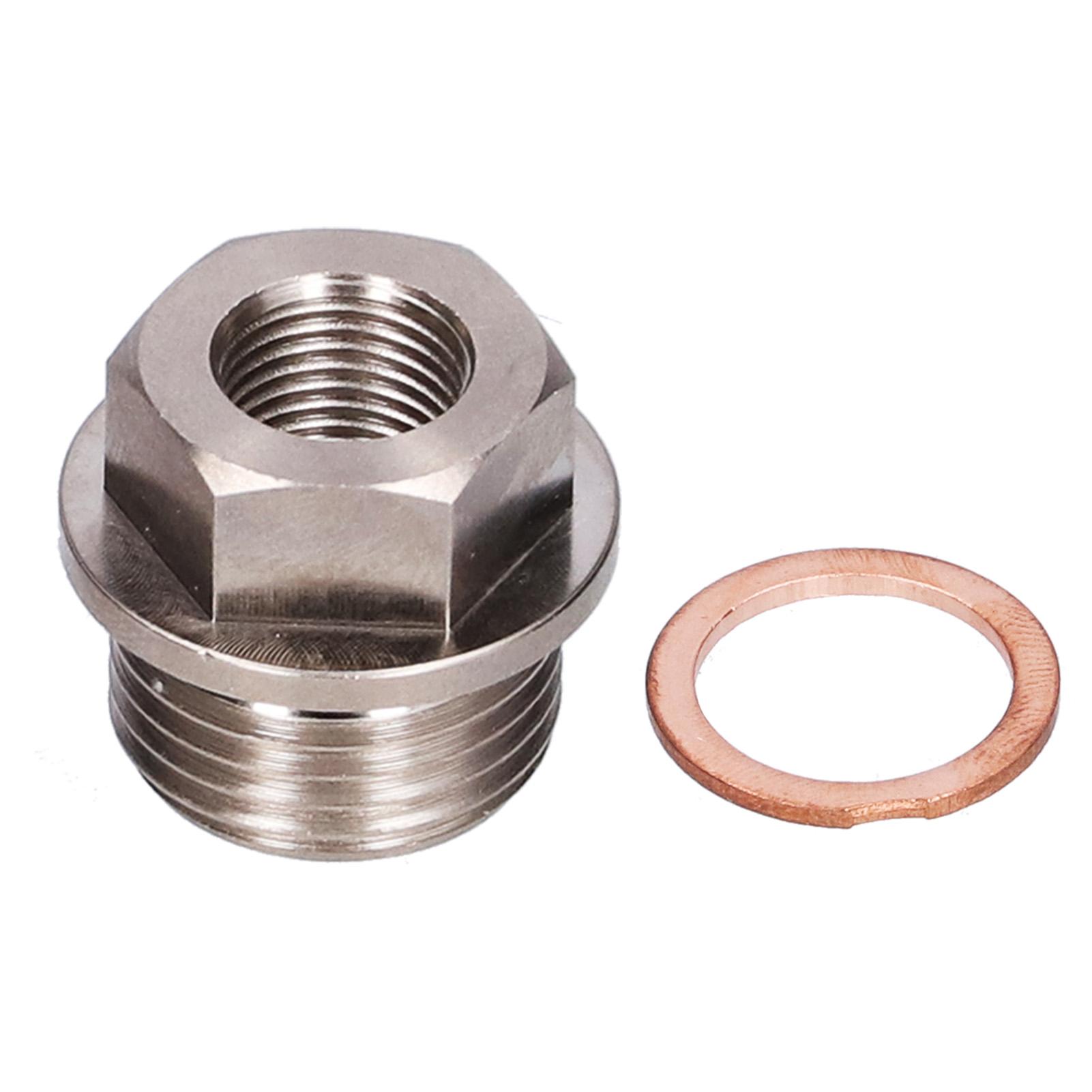 Адаптер датчика M18x1. к резьбе 1/8NPT Датчик температуры выхлопной воды с прокладкой