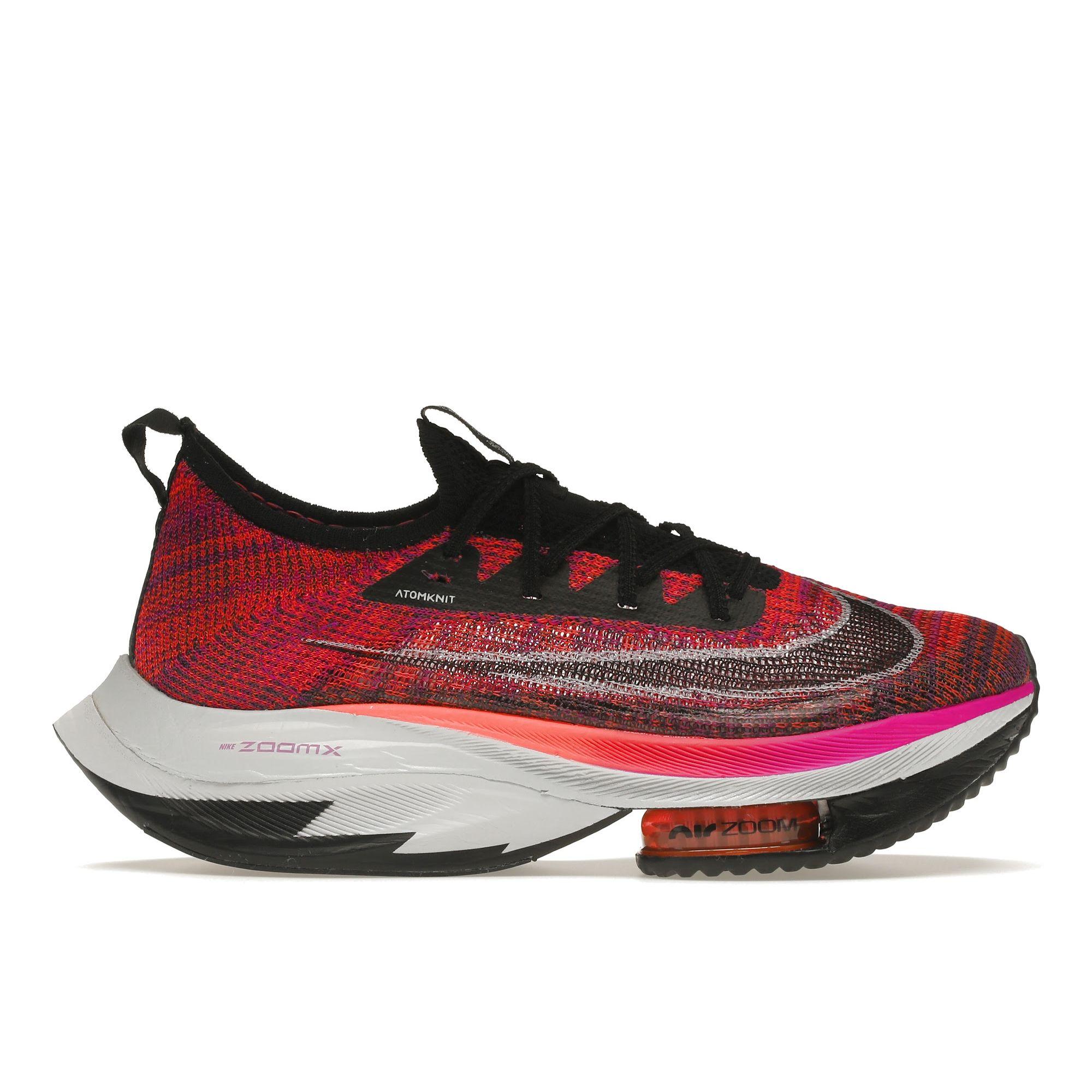 Мужские кроссовки Nike Air Zoom Alphafly NEXT% Flyknit Hyper Violet Purple Flash-Crimson Black CI9925-501 45
