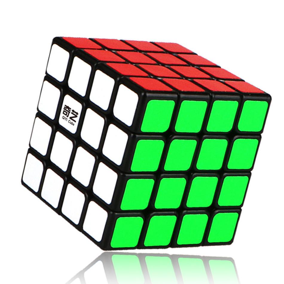 Пазлы и головоломки QiYi Yuan S 4x4 V2 Speed ​​Cube 4x4x4 головоломка Speed ​​Magic Cube 4 слоя Speed ​​Cube профессиональная игрушка-головоломка для детей подарок
