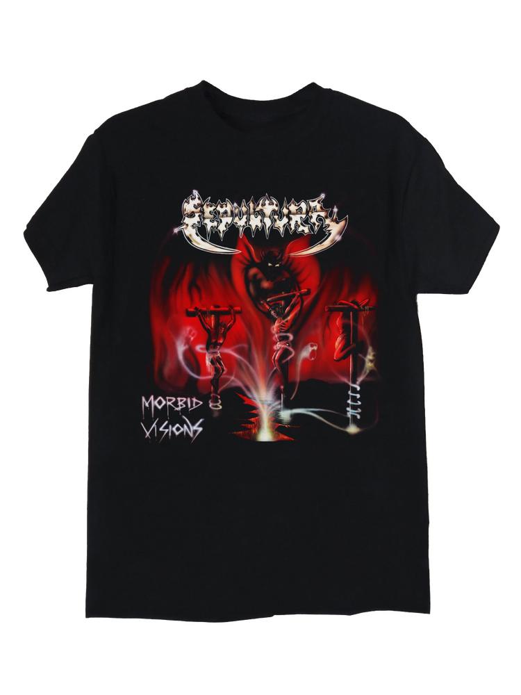 Sepultura Morbid Visions Черная футболка унисекс S